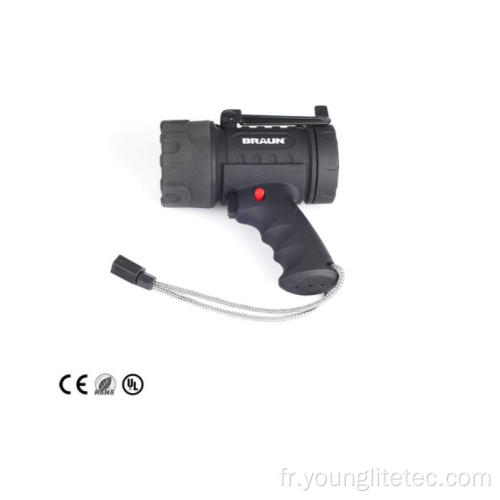 Type de pistolet ABS LED de chasse en plein air projecteur de camping